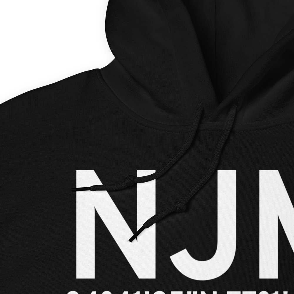 Swansboro (KNJM) Airport Hoodie Sweatshirt 