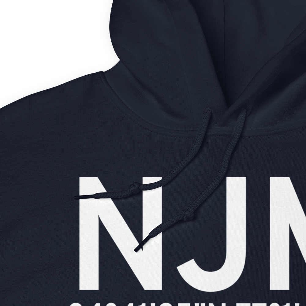 Swansboro (KNJM) Airport Hoodie Sweatshirt 