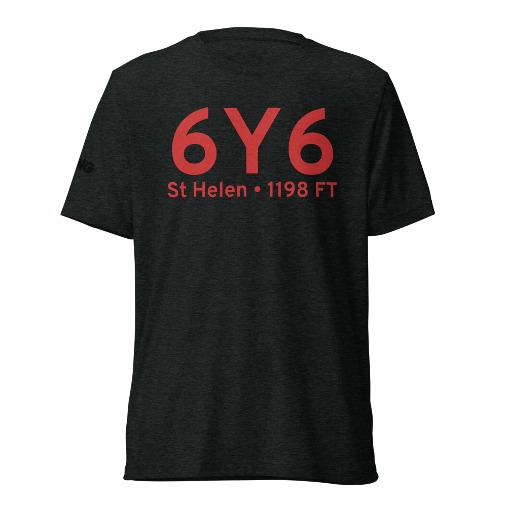 St Helen (6Y6) Airport Tri-blend T-Shirt 