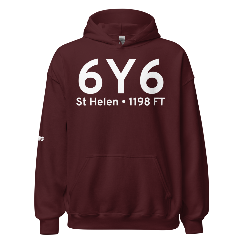 St Helen (6Y6) Airport Hoodie Sweatshirt 