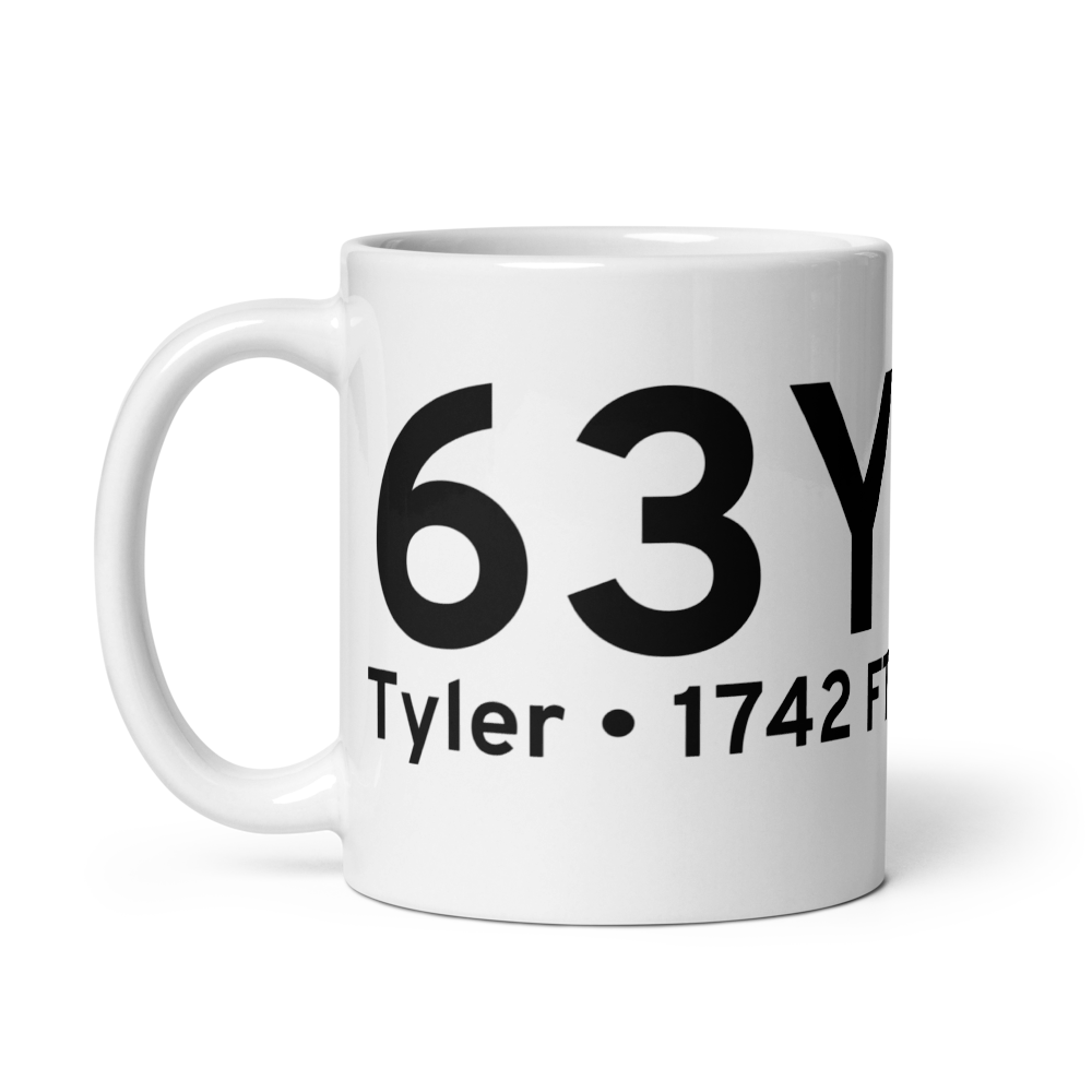 Tyler (63Y) Airport Mug 