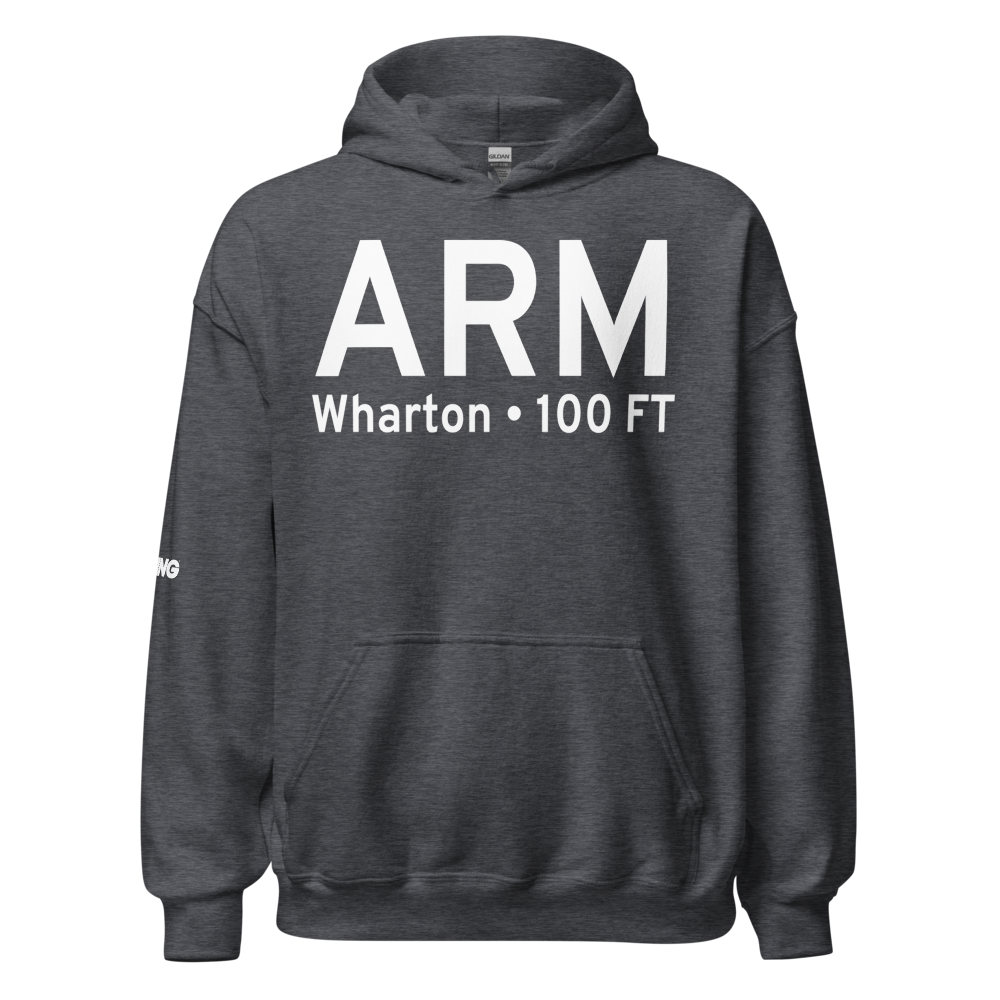 Wharton (KARM) Airport Hoodie Sweatshirt 