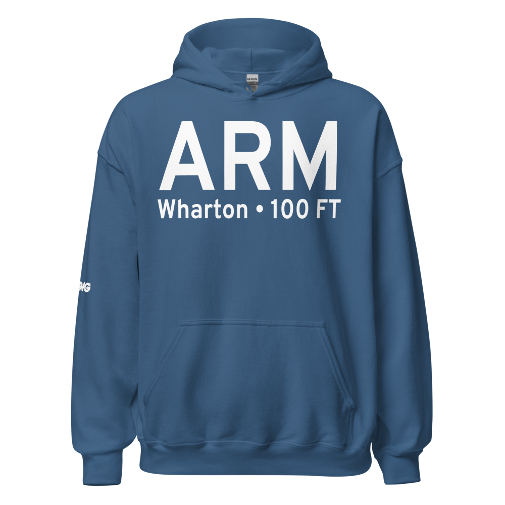 Wharton (KARM) Airport Hoodie Sweatshirt 