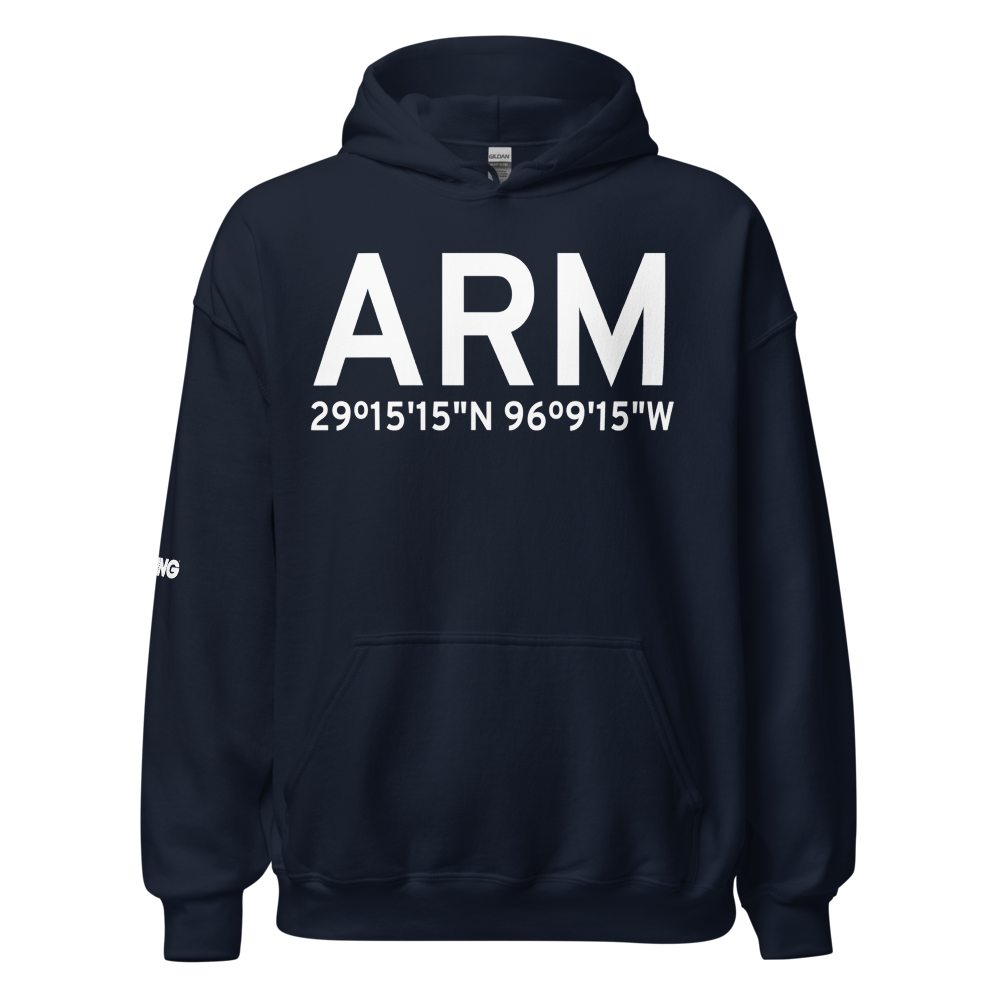 Wharton (KARM) Airport Hoodie Sweatshirt 