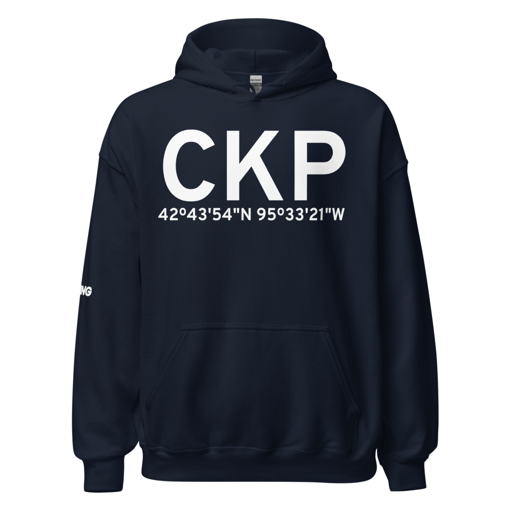 Cherokee (KCKP) Airport Hoodie Sweatshirt 