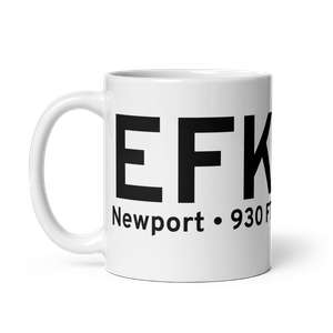 Newport (KEFK) Airport Mug