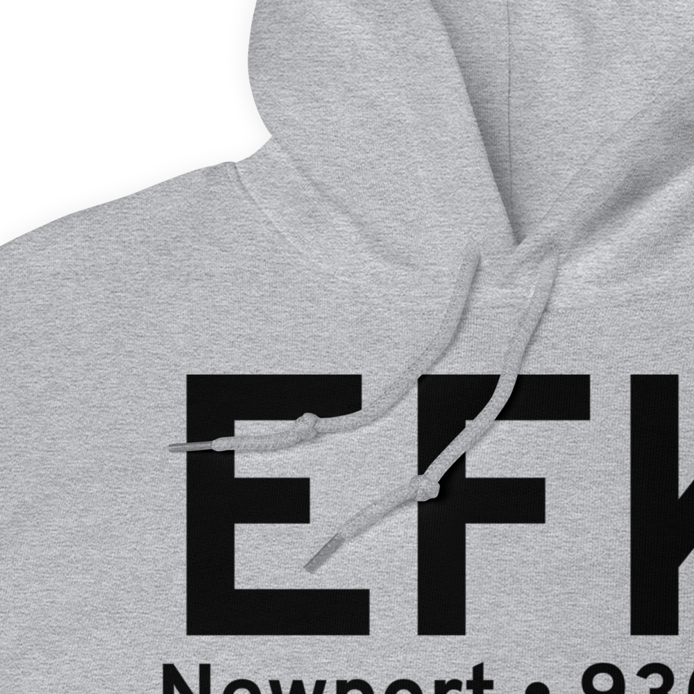 Newport (KEFK) Airport Hoodie Sweatshirt 
