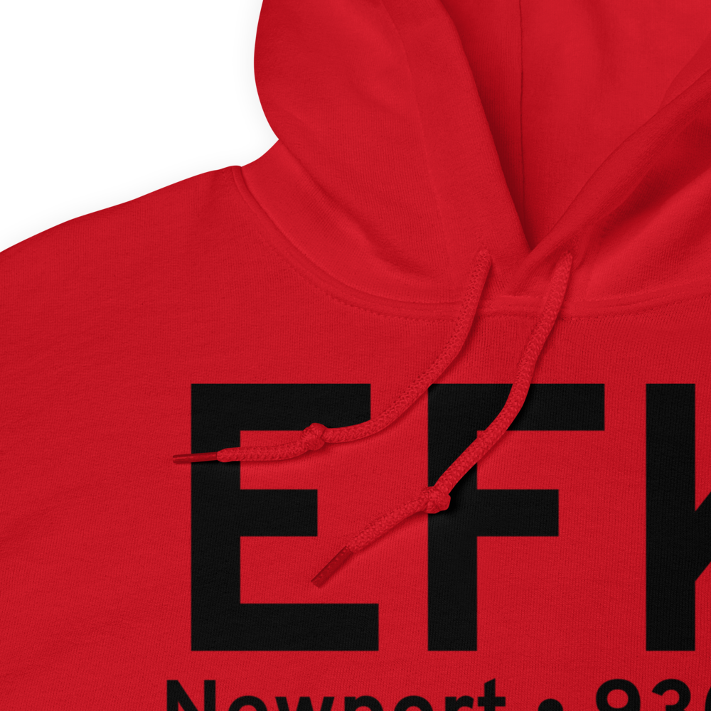 Newport (KEFK) Airport Hoodie Sweatshirt 