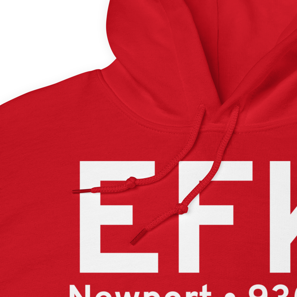 Newport (KEFK) Airport Hoodie Sweatshirt 