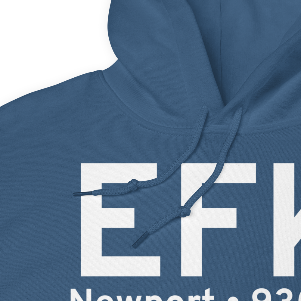 Newport (KEFK) Airport Hoodie Sweatshirt 