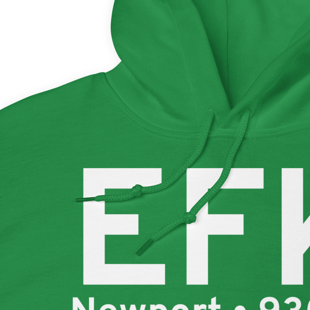 Newport (KEFK) Airport Hoodie Sweatshirt 
