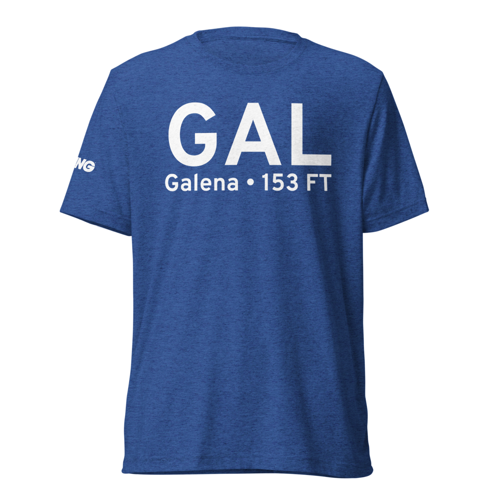 Galena (PAGA) Airport Tri-blend T-Shirt 