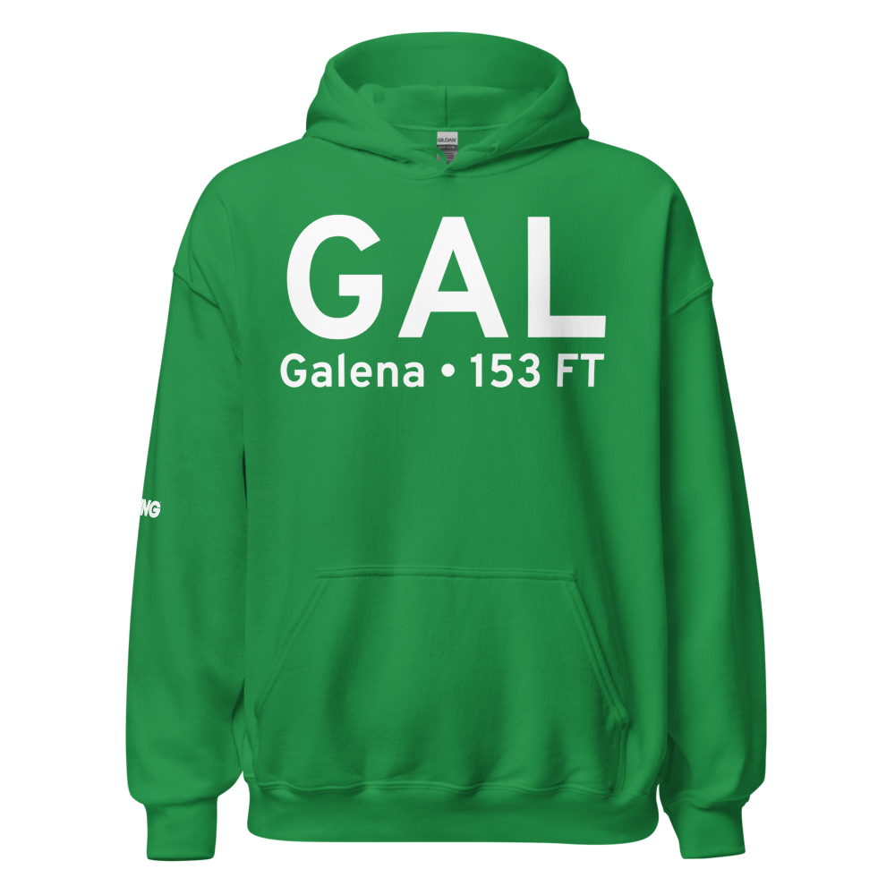 Galena (PAGA) Airport Hoodie Sweatshirt 