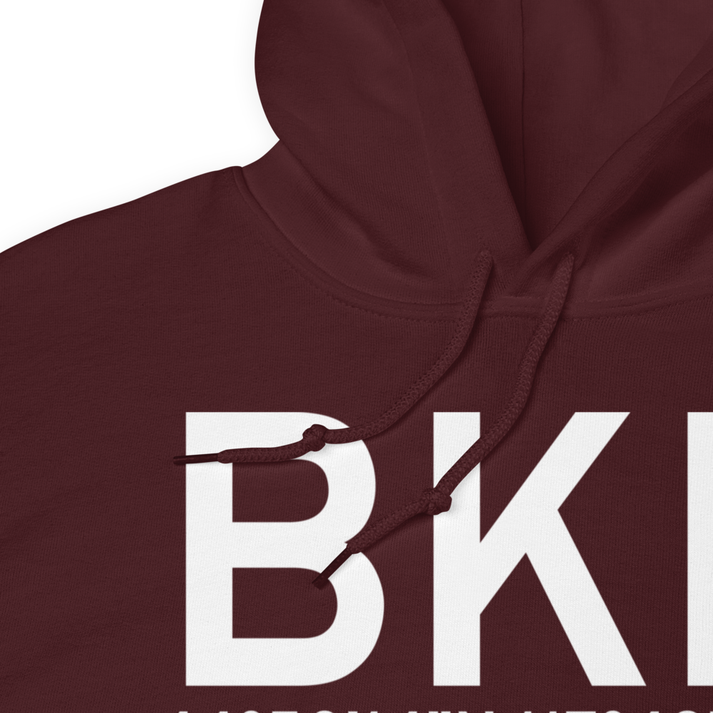 Baker City (KBKE) Airport Hoodie Sweatshirt 