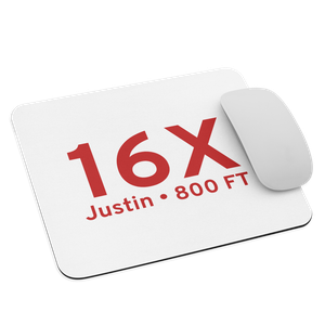 Justin (16X) Airport  Mouse Pad