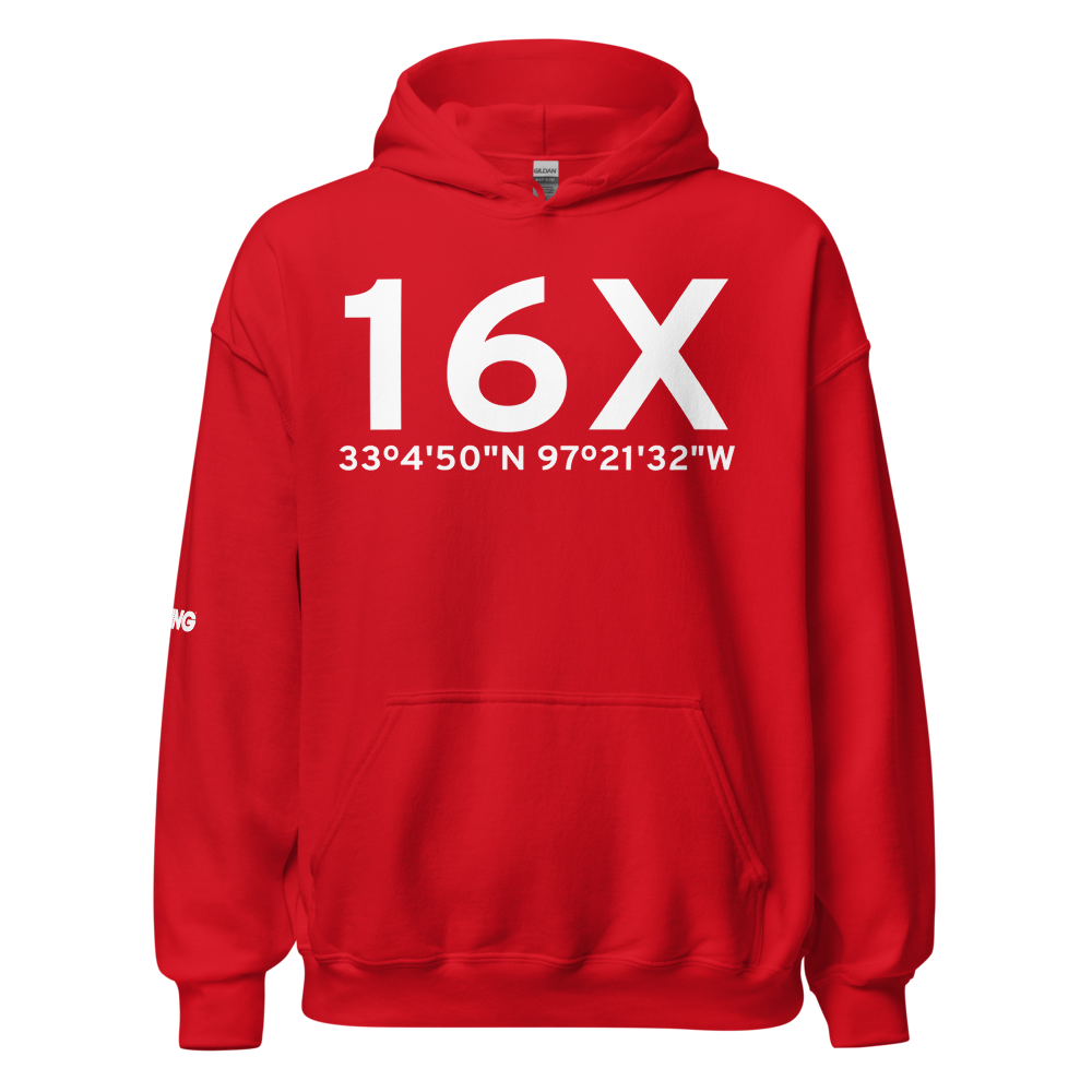 Justin (16X) Airport Hoodie Sweatshirt 