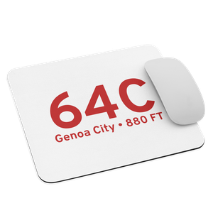 Genoa City (64C) Airport  Mouse Pad