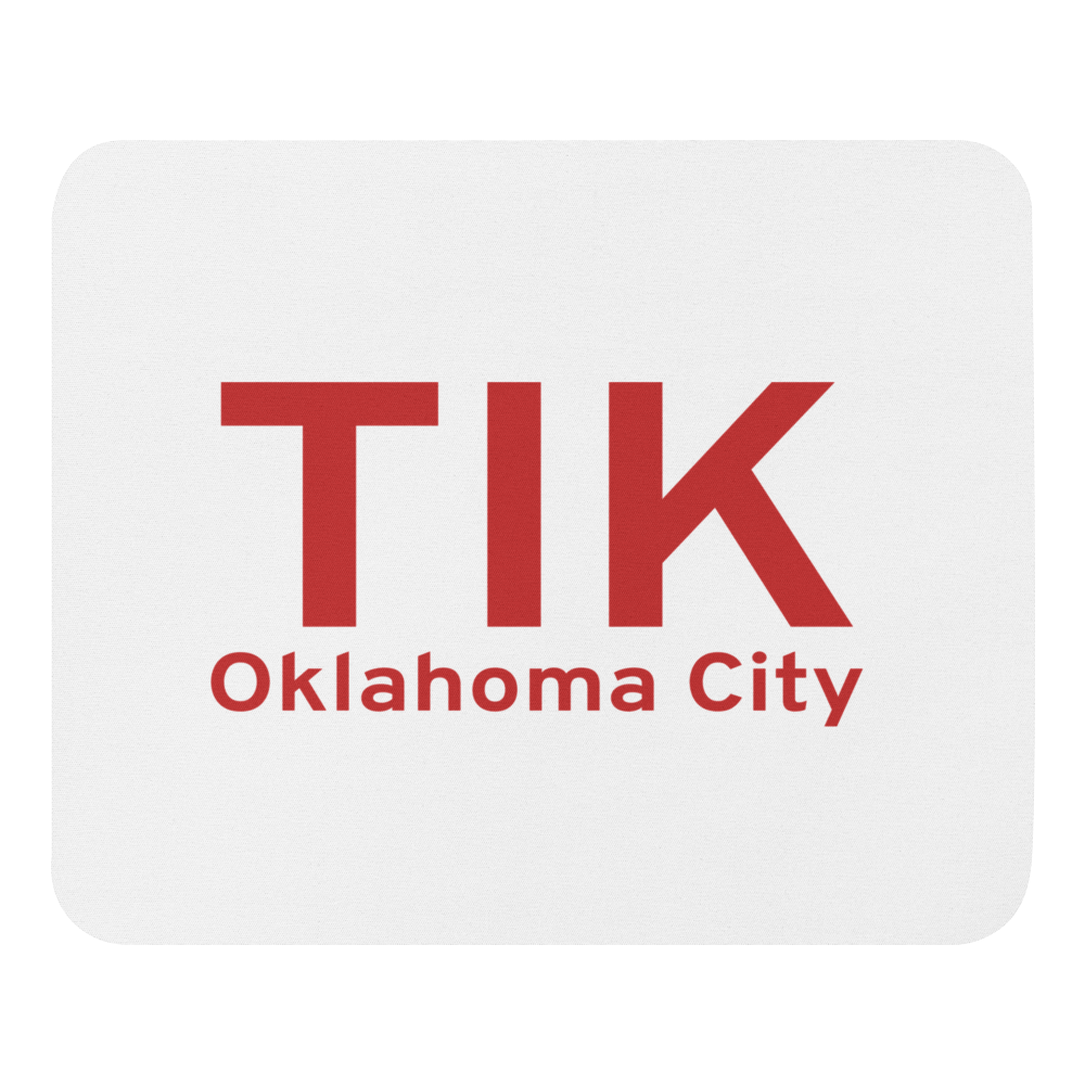 Oklahoma City (KTIK) Airport  Mouse Pad 