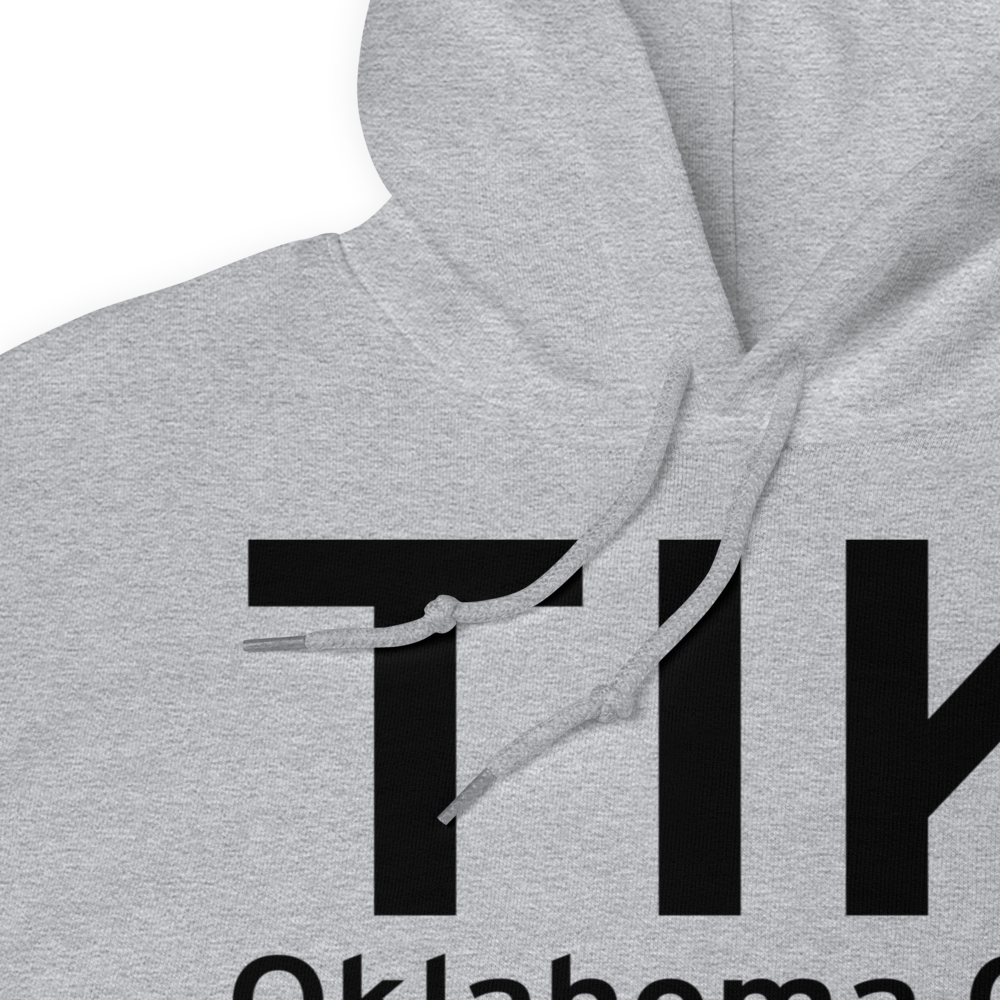 Oklahoma City (KTIK) Airport Hoodie Sweatshirt 