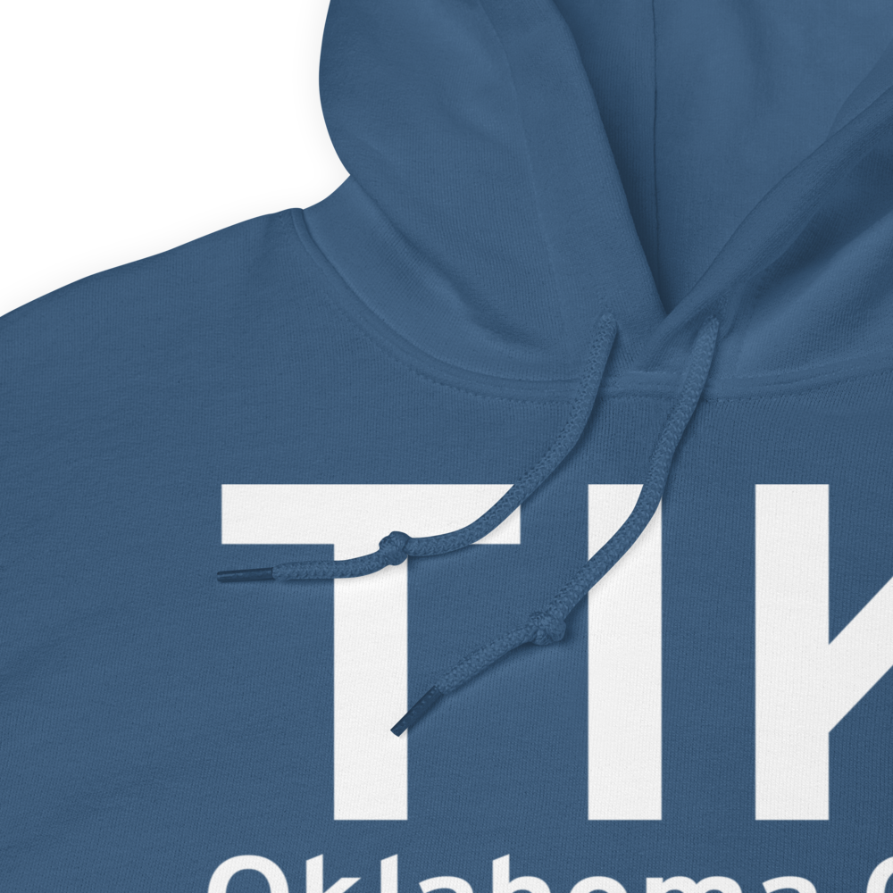 Oklahoma City (KTIK) Airport Hoodie Sweatshirt 