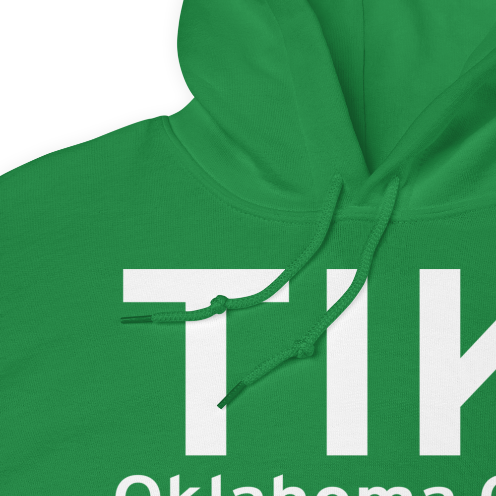 Oklahoma City (KTIK) Airport Hoodie Sweatshirt 