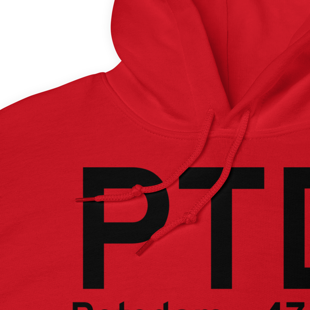 Potsdam (KPTD) Airport Hoodie Sweatshirt 