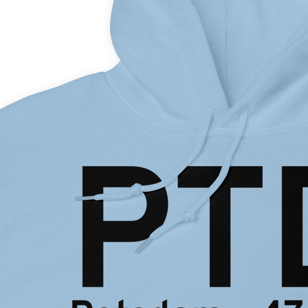 Potsdam (KPTD) Airport Hoodie Sweatshirt 