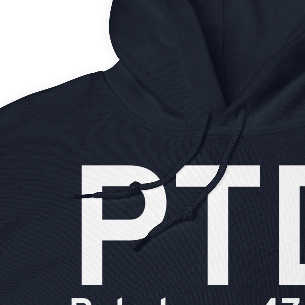 Potsdam (KPTD) Airport Hoodie Sweatshirt 
