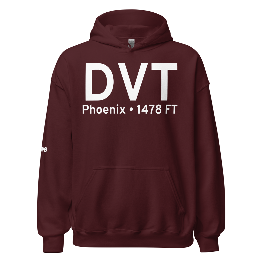 Phoenix (KDVT) Airport Hoodie Sweatshirt 
