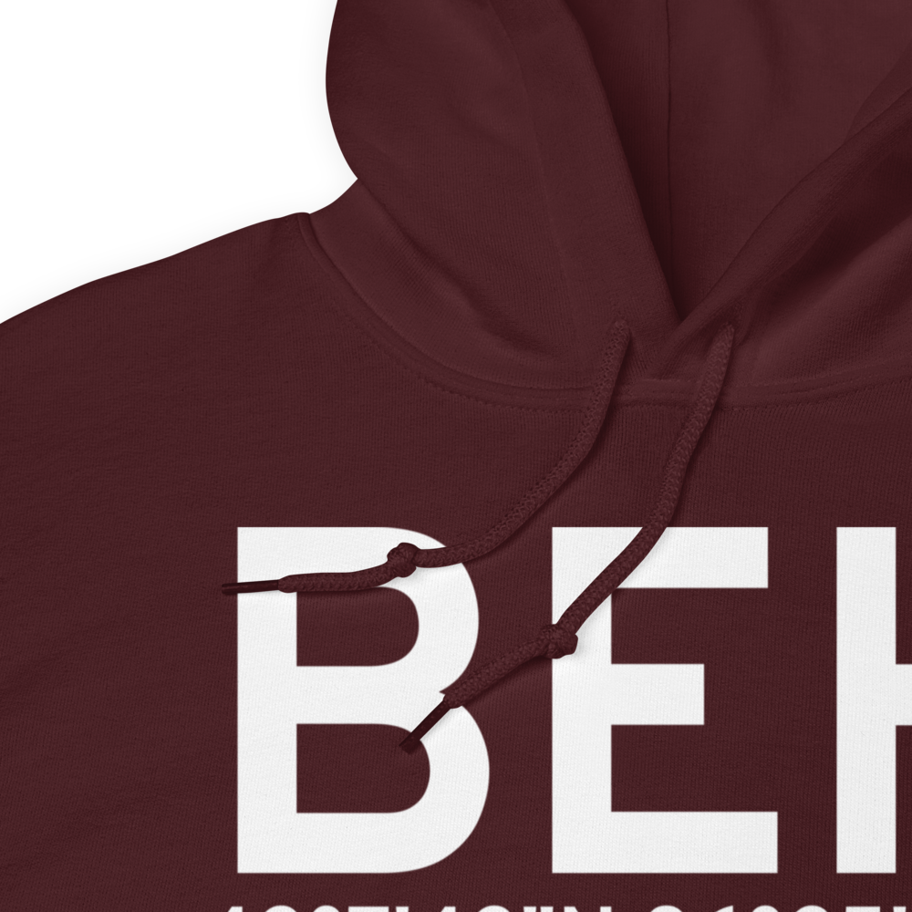 Benton Harbor (KBEH) Airport Hoodie Sweatshirt 