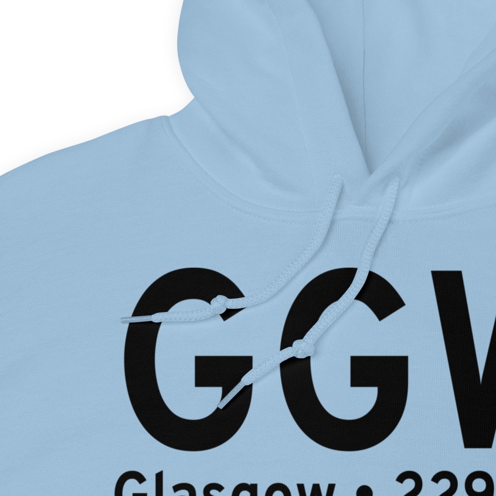 Glasgow (KGGW) Airport Hoodie Sweatshirt 