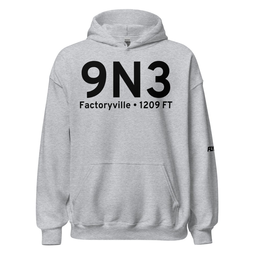 Factoryville (9N3) Airport Hoodie Sweatshirt 
