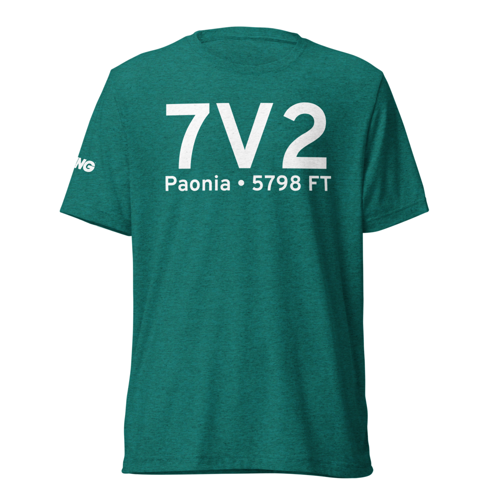 Paonia (K7V2) Airport Tri-blend T-Shirt 