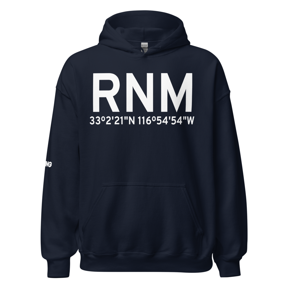 Ramona (KRNM) Airport Hoodie Sweatshirt 