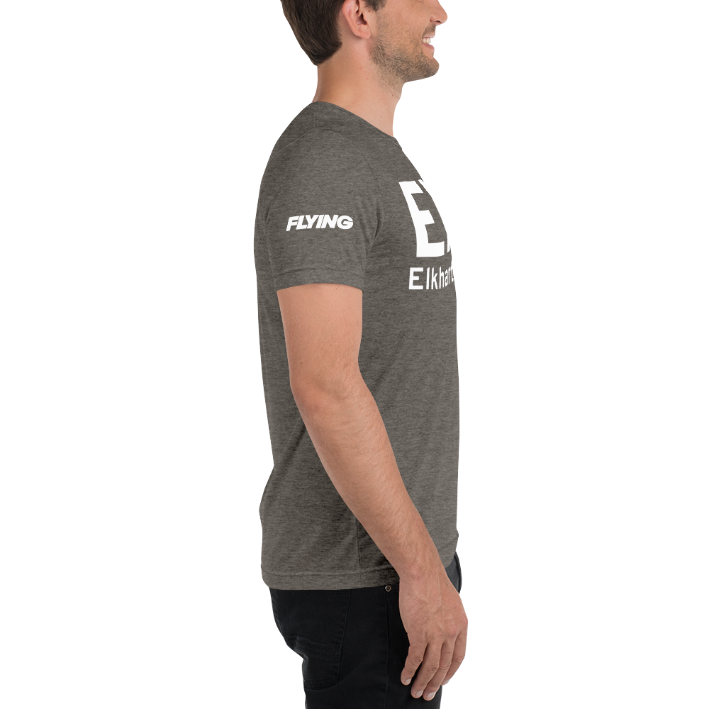 Elkhart (KEKM) Airport Tri-blend T-Shirt 