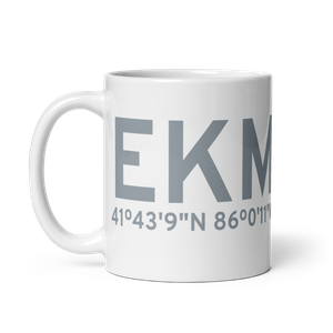 Elkhart (KEKM) Airport Mug