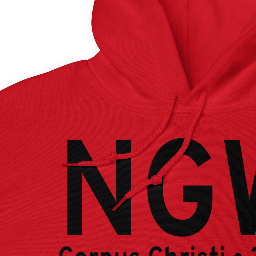 Corpus Christi (KNGW) Airport Hoodie Sweatshirt 