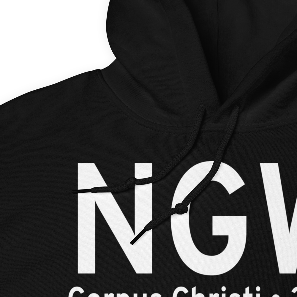 Corpus Christi (KNGW) Airport Hoodie Sweatshirt 