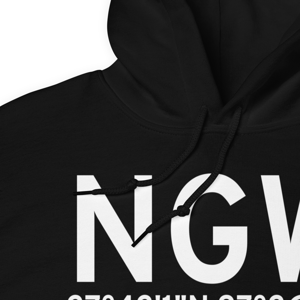 Corpus Christi (KNGW) Airport Hoodie Sweatshirt 