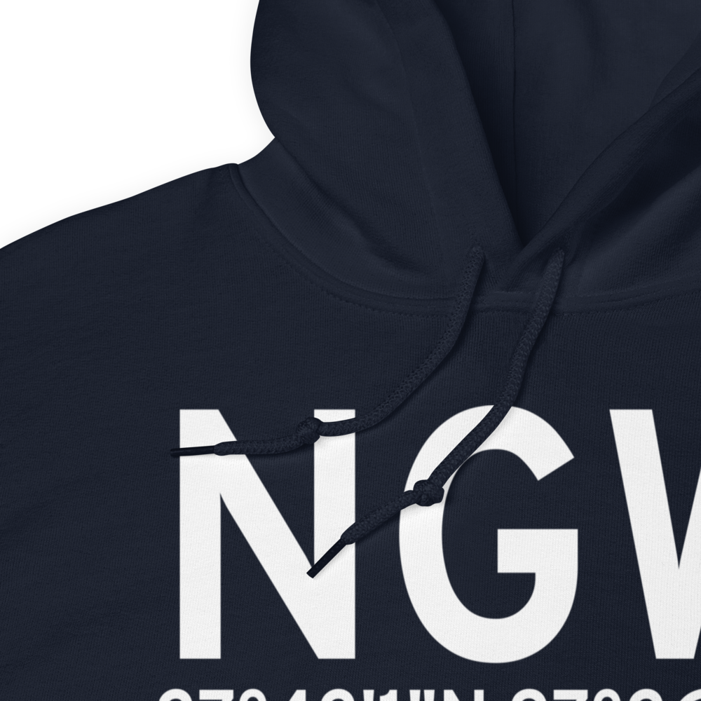 Corpus Christi (KNGW) Airport Hoodie Sweatshirt 