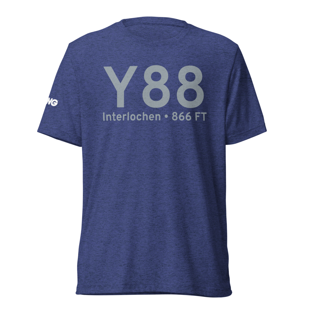 Interlochen (Y88) Airport Tri-blend T-Shirt 