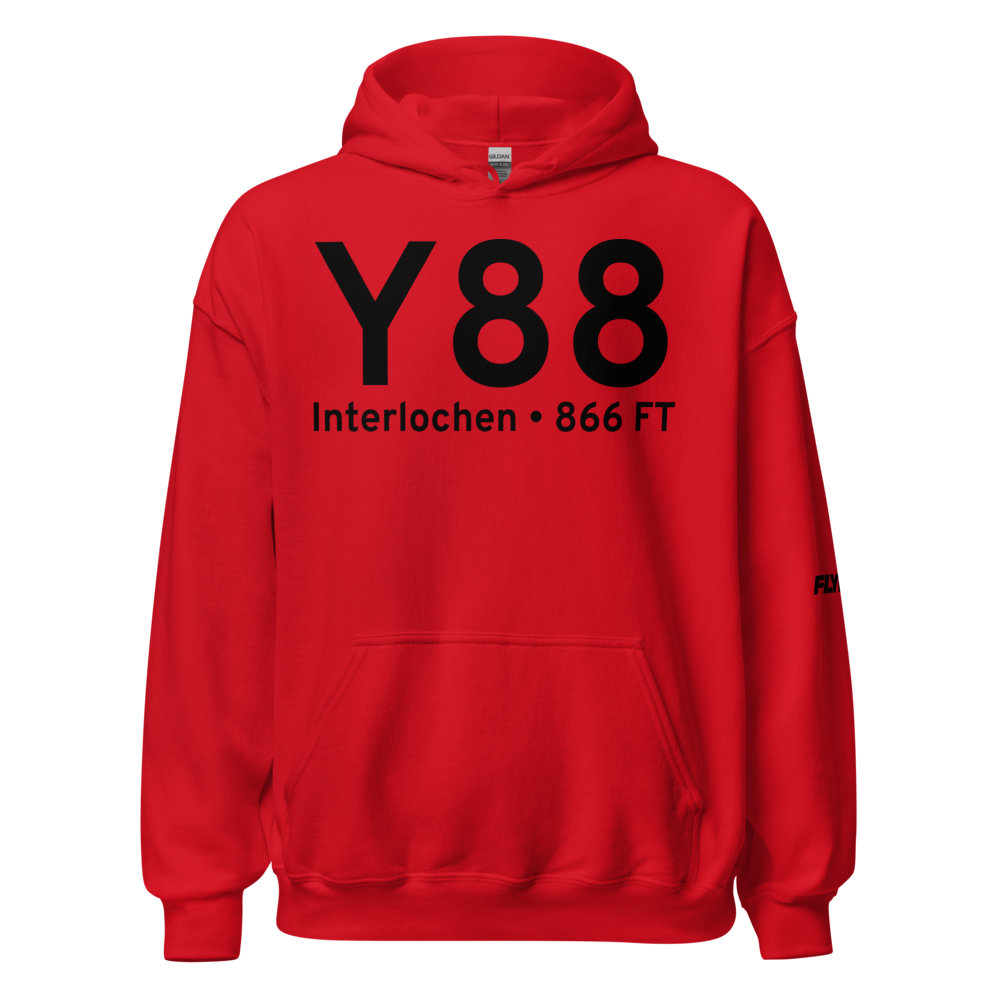 Interlochen (Y88) Airport Hoodie Sweatshirt 