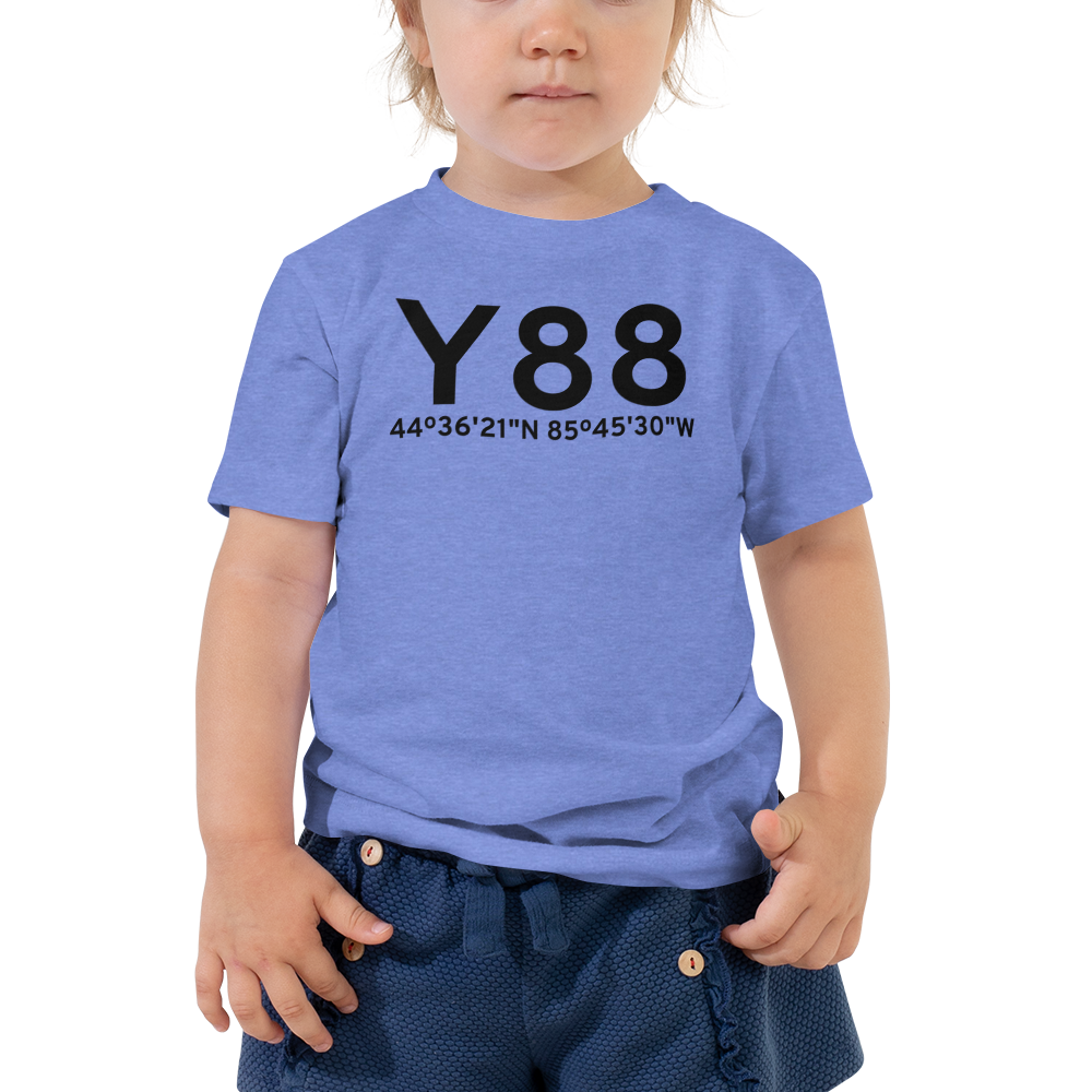 Interlochen (Y88) Airport Toddler T-Shirt 