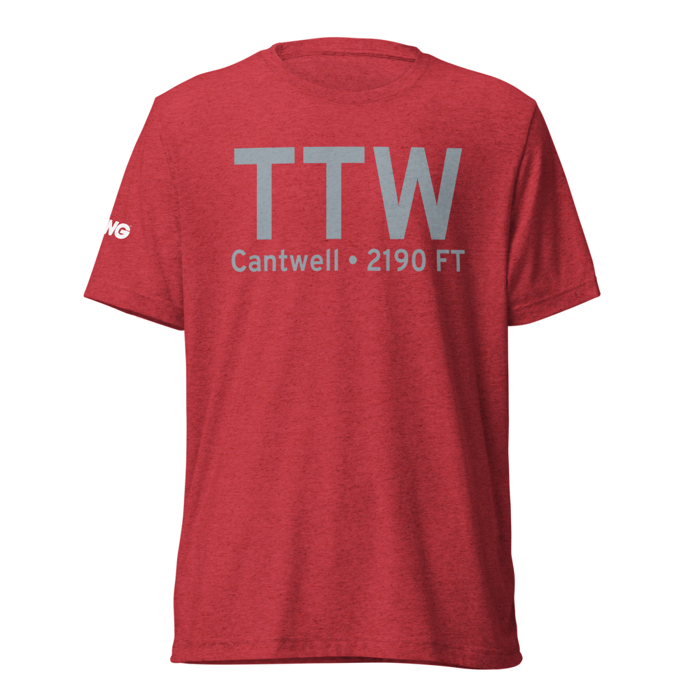 Cantwell (PATW) Airport Tri-blend T-Shirt 