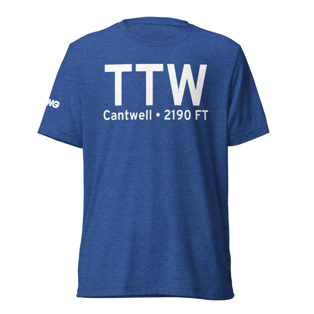 Cantwell (PATW) Airport Tri-blend T-Shirt 