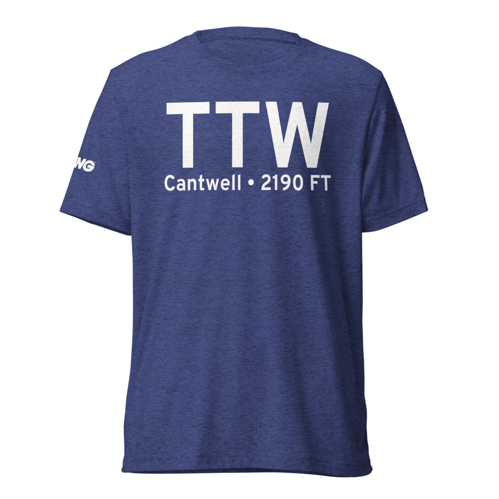 Cantwell (PATW) Airport Tri-blend T-Shirt 
