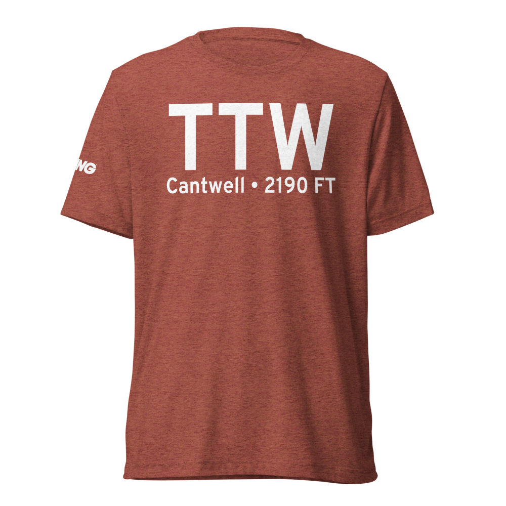 Cantwell (PATW) Airport Tri-blend T-Shirt 