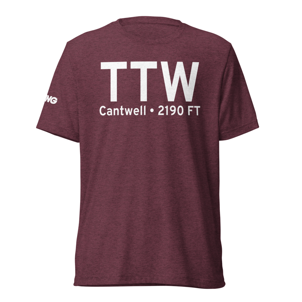 Cantwell (PATW) Airport Tri-blend T-Shirt 