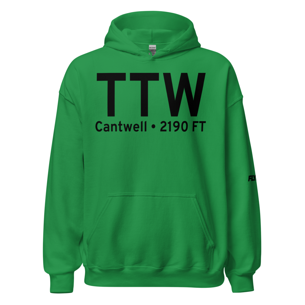 Cantwell (PATW) Airport Hoodie Sweatshirt 