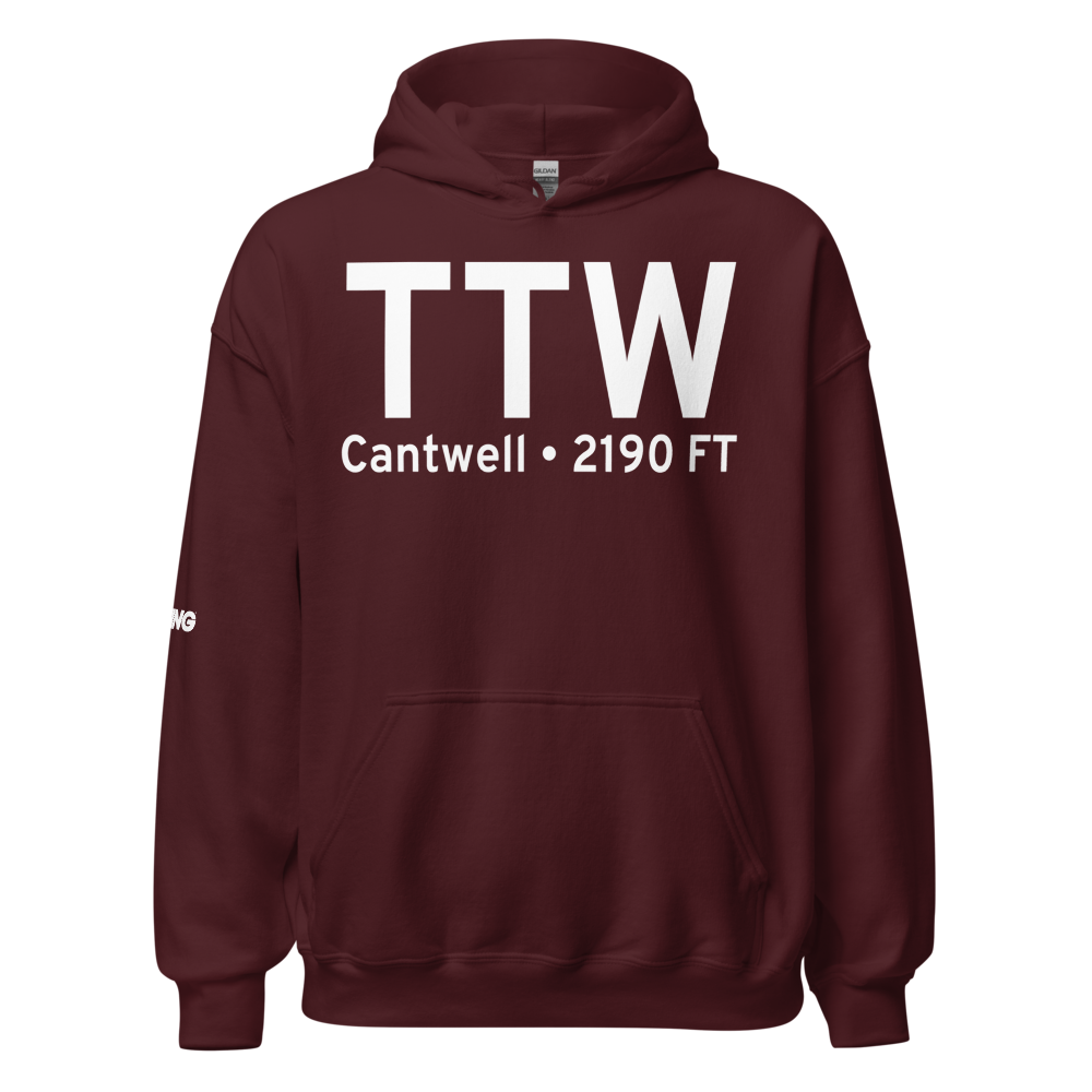 Cantwell (PATW) Airport Hoodie Sweatshirt 